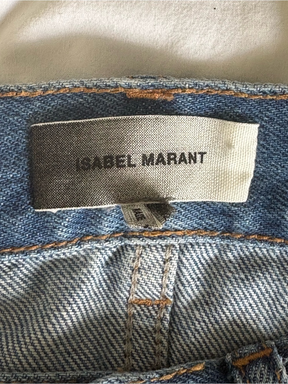 Isabel Marant Jack Straight Leg Mainline Denim Jeans Size 29 PA0867 Unisex NWOT - Picture 4 of 16